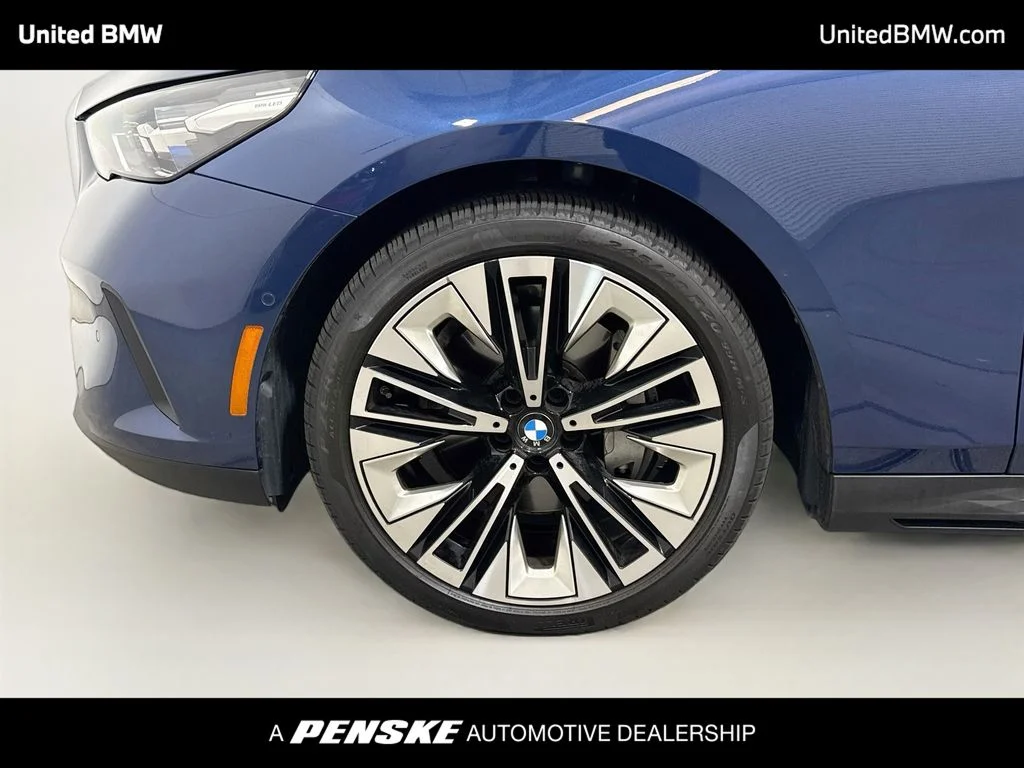 Certified Used 2026 Blue Metallic BMW 540i xDrive image 2