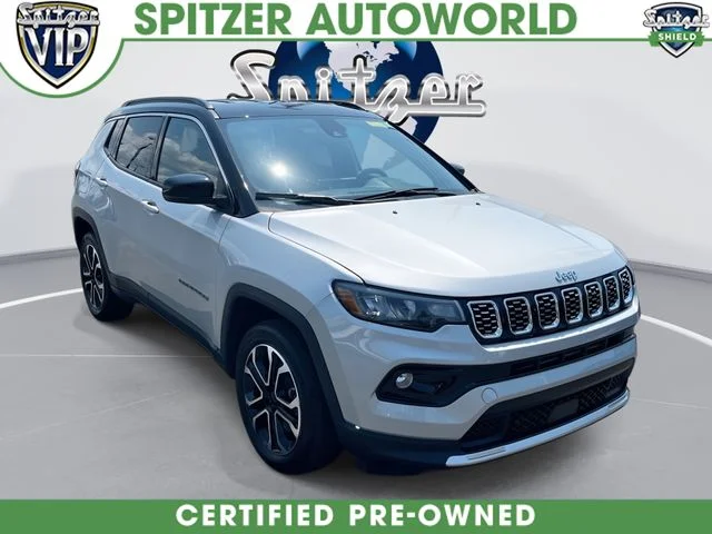 Used 2024 Silver Jeep Limited image 1
