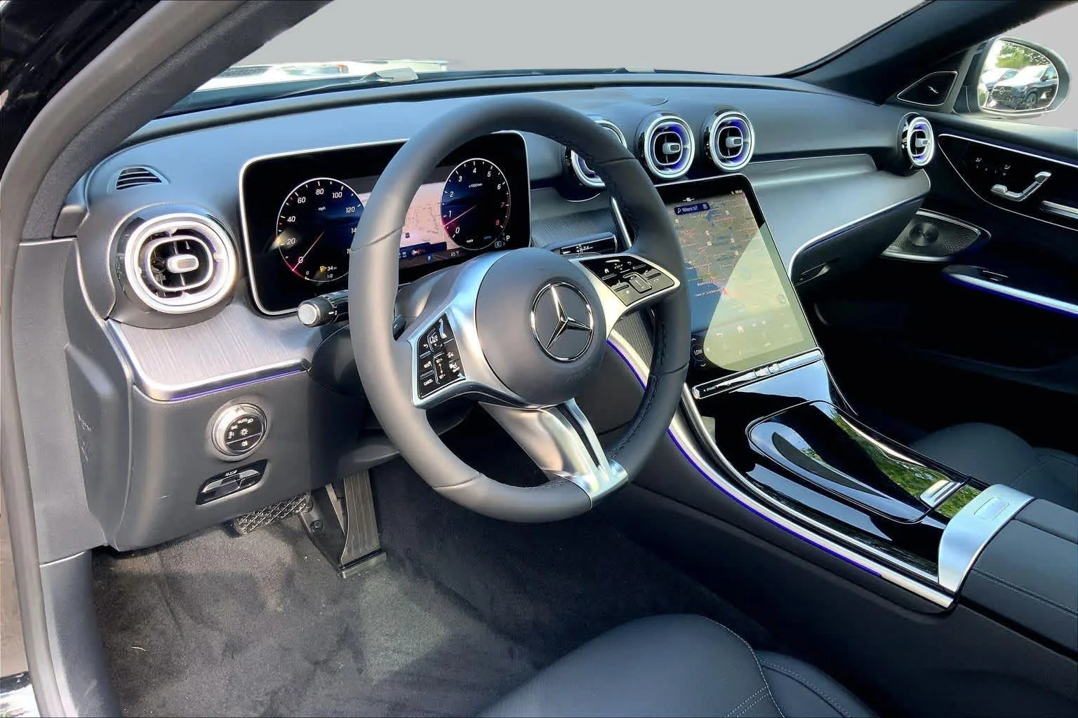 New 2026 Obsidian Black Metallic Mercedes-Benz C 300 image 9