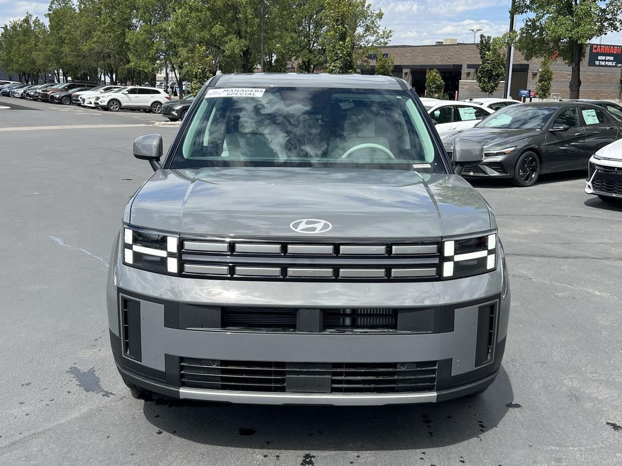 New 2026 Hampton Gray Hyundai SE AWD image 3