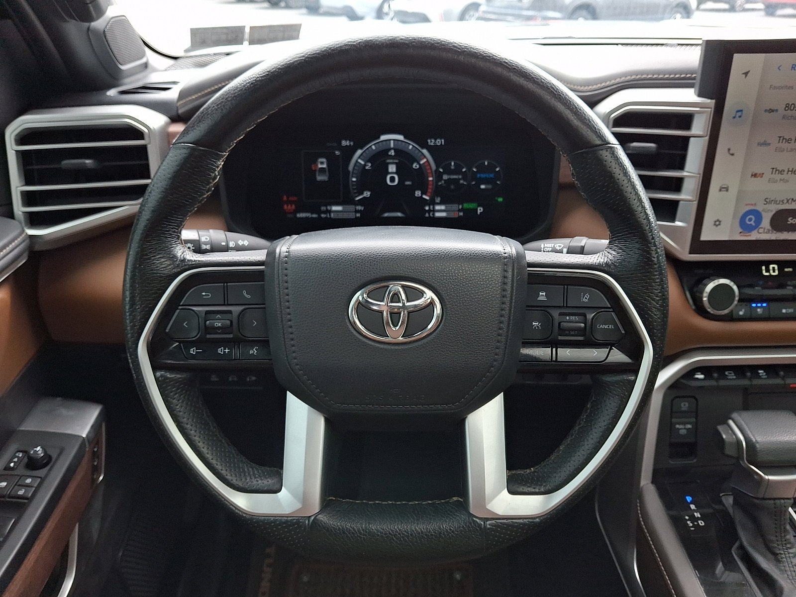 Used 2022 Midnight Black Metallic Toyota 1794 Edition Hybrid image 21