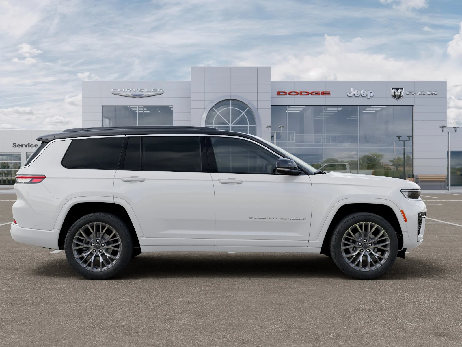 New 2027 Bright White Clear-Coat Paint Jeep Summit image 53