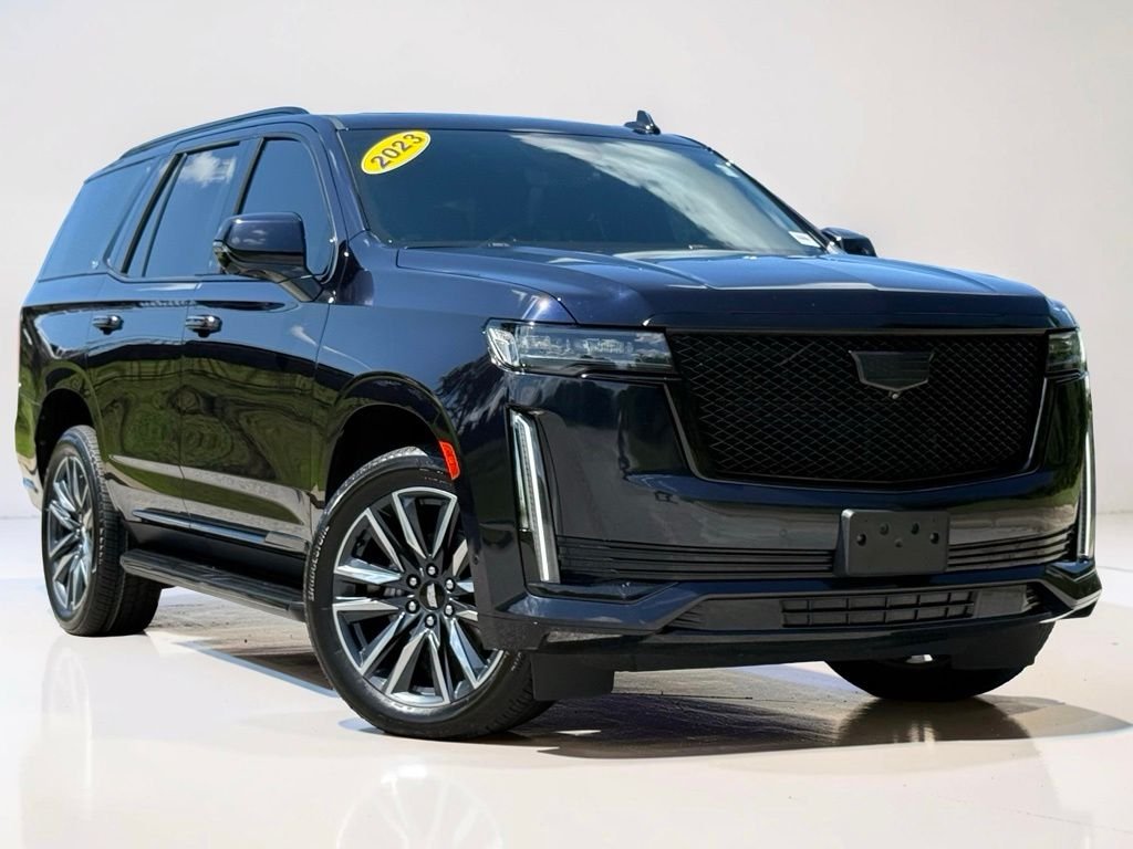 Used 2023 Blue Cadillac Sport image 2