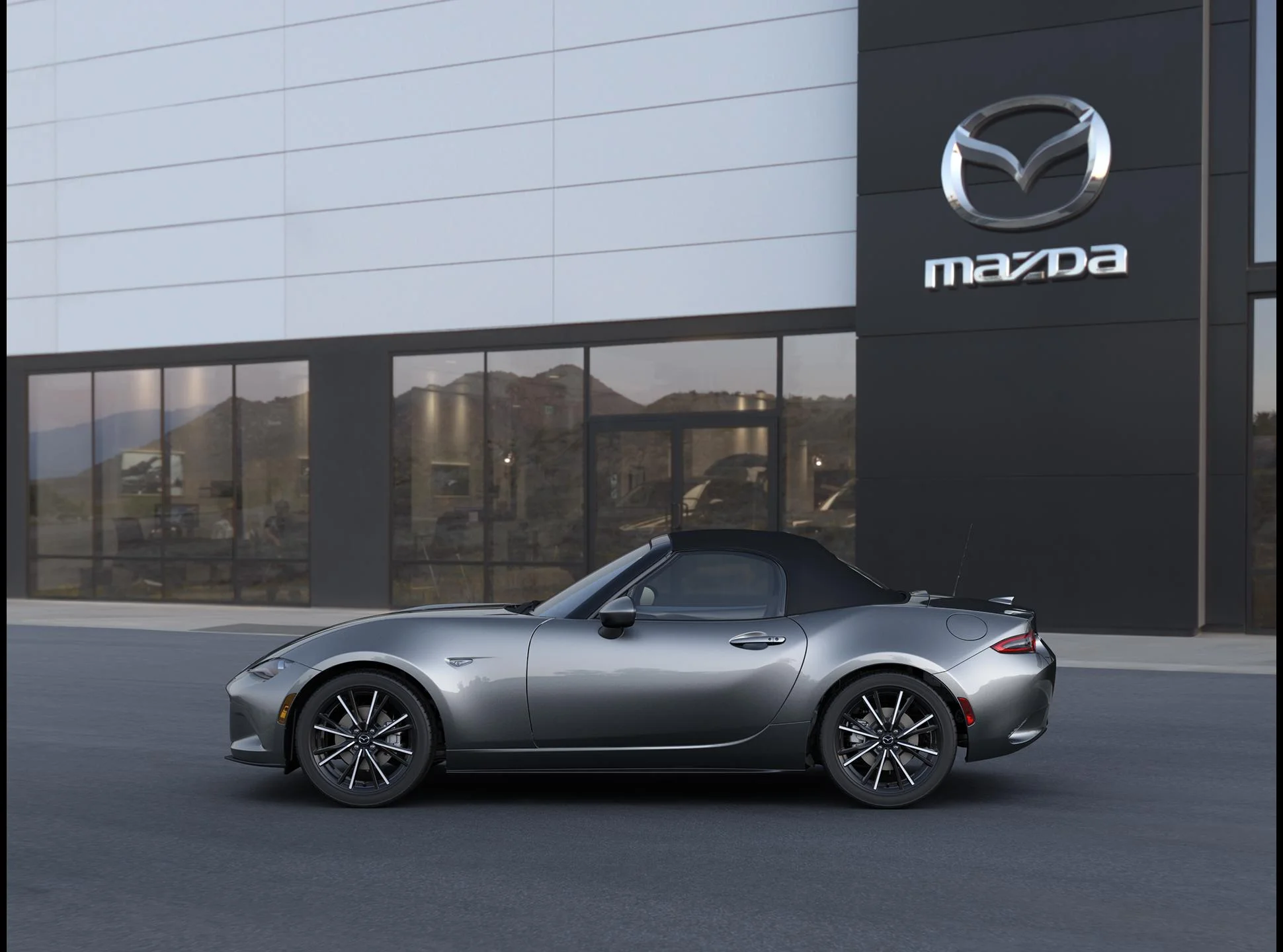 New 2026 Machine Gray Metallic Mazda Grand Touring image 3