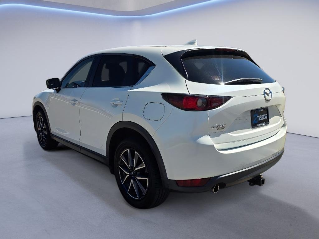 Used 2018 Snowflake White Pearl Mica Mazda Touring image 3