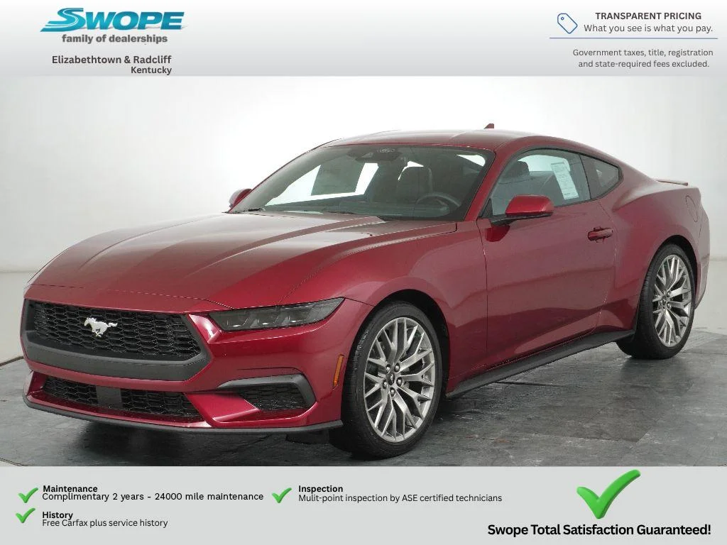 New 2025 Molten Magenta Metallic Tri-coat Ford EcoBoost® Premium Fastback image 10