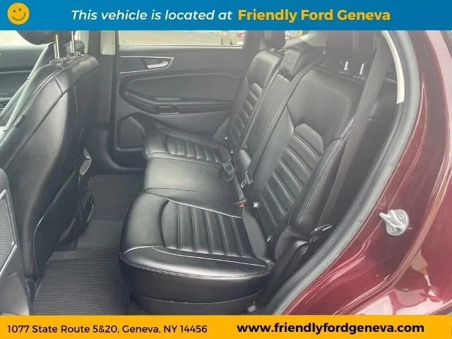 Used 2020 Burgundy Velvet Metallic Tinted Clearcoat Ford SEL image 32
