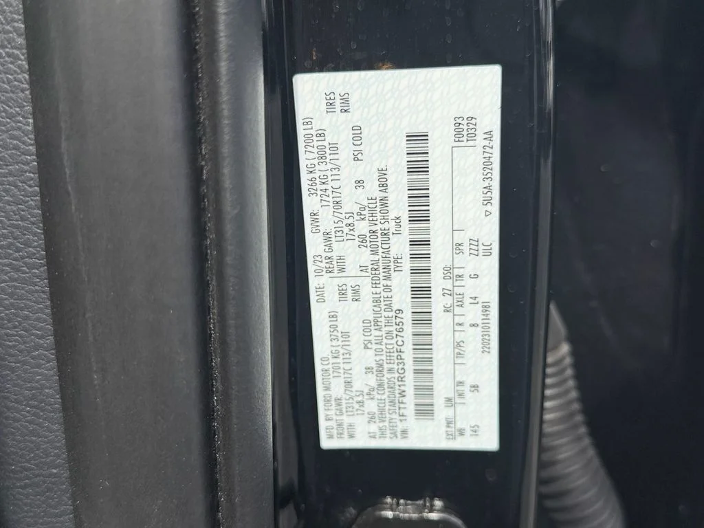 Used 2023 Black Metallic Ford Raptor image 21
