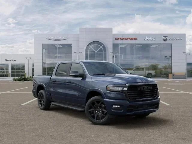 New 2027 Forged Blue Metallic Exterior Paint RAM Laramie image 109