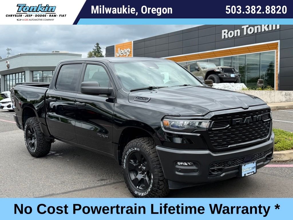 New 2026 Diamond Black Crystal Pearl-Coat Exterior Paint RAM Warlock image 1