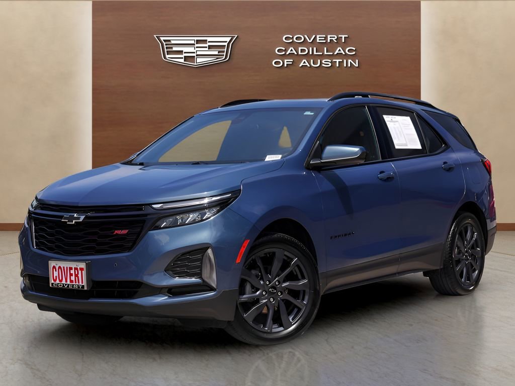 Used 2024 Lakeshore Blue Metallic Chevrolet RS image 1