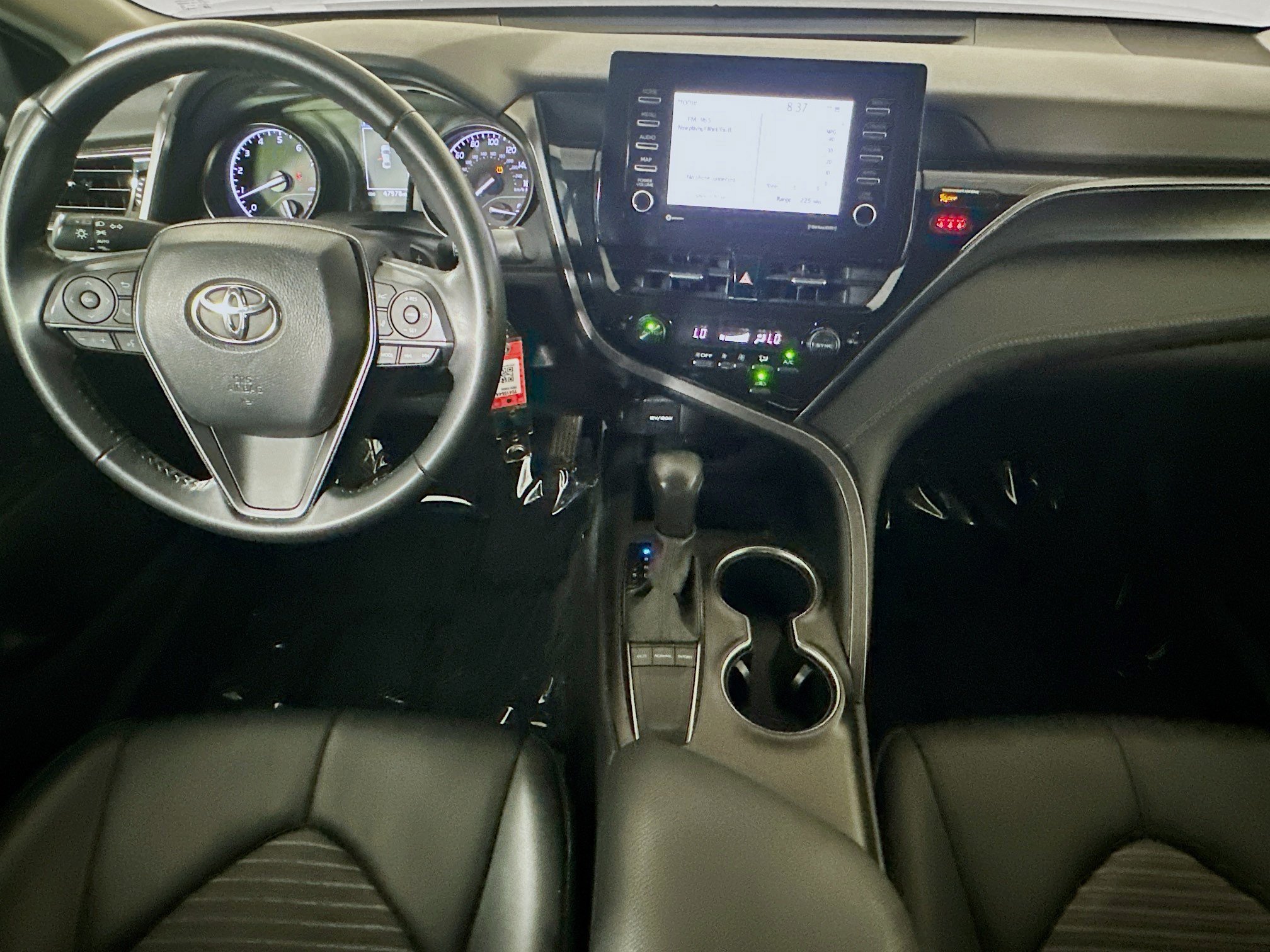 Used 2023 Midnight Black Metallic Toyota SE image 26