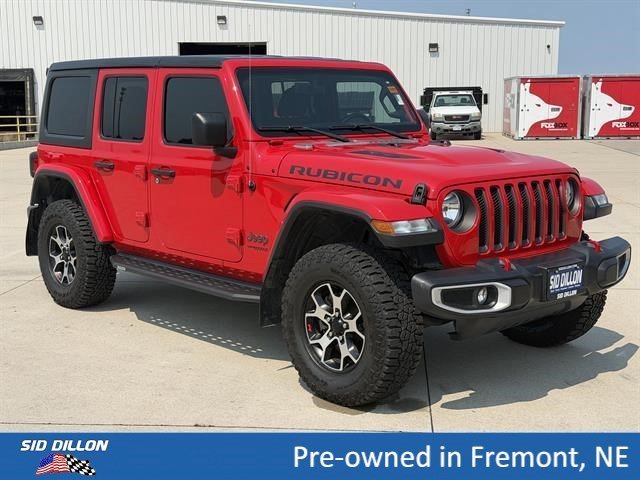 Used 2020 Firecracker Red Clearcoat Jeep Rubicon image 12