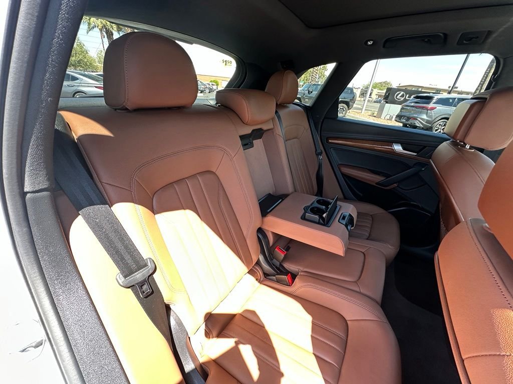 Used 2021 White Audi 55 Premium Plus image 19