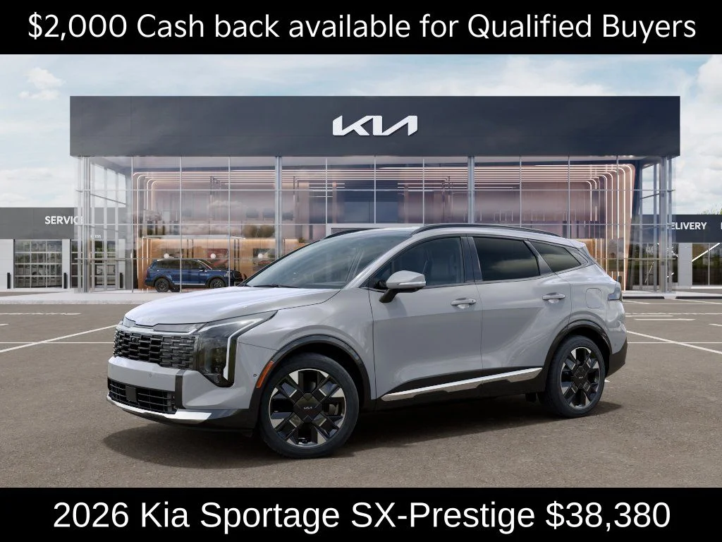 New 2026 Gray Kia SX-Prestige image 4