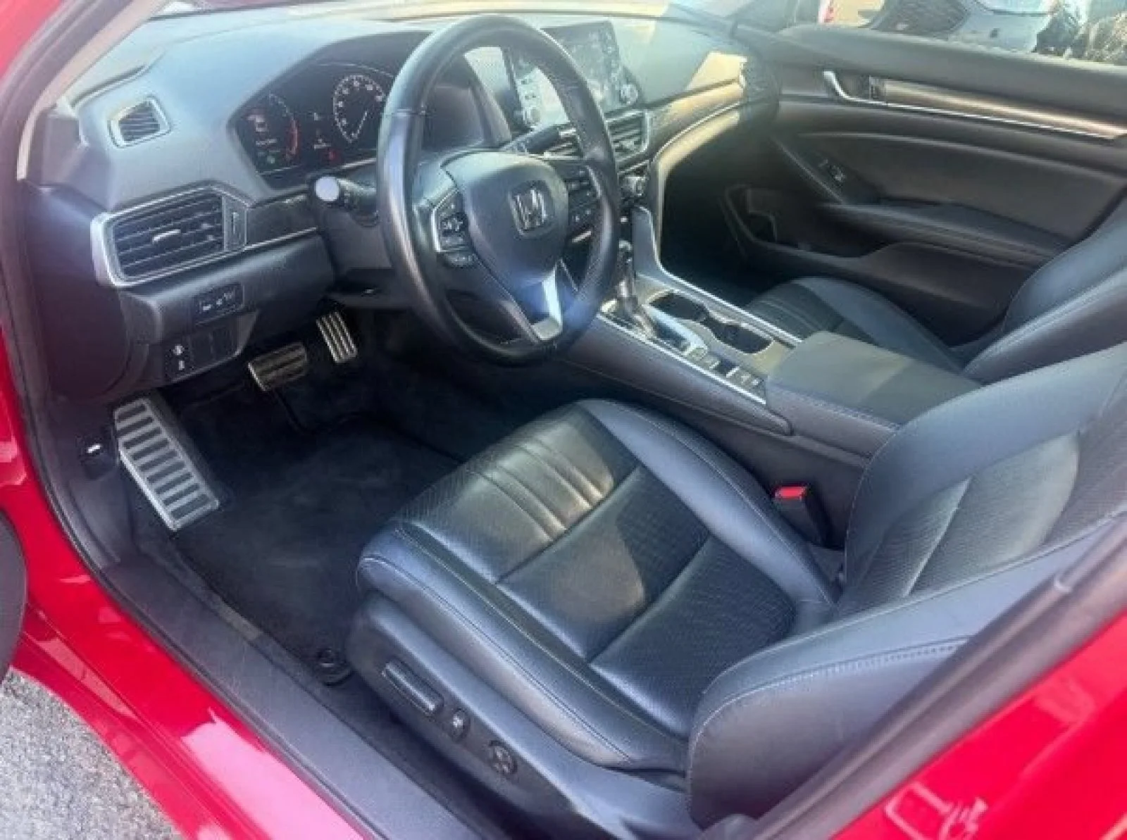 Certified Used 2022 Radiant Red Metallic Honda Sport SE image 13