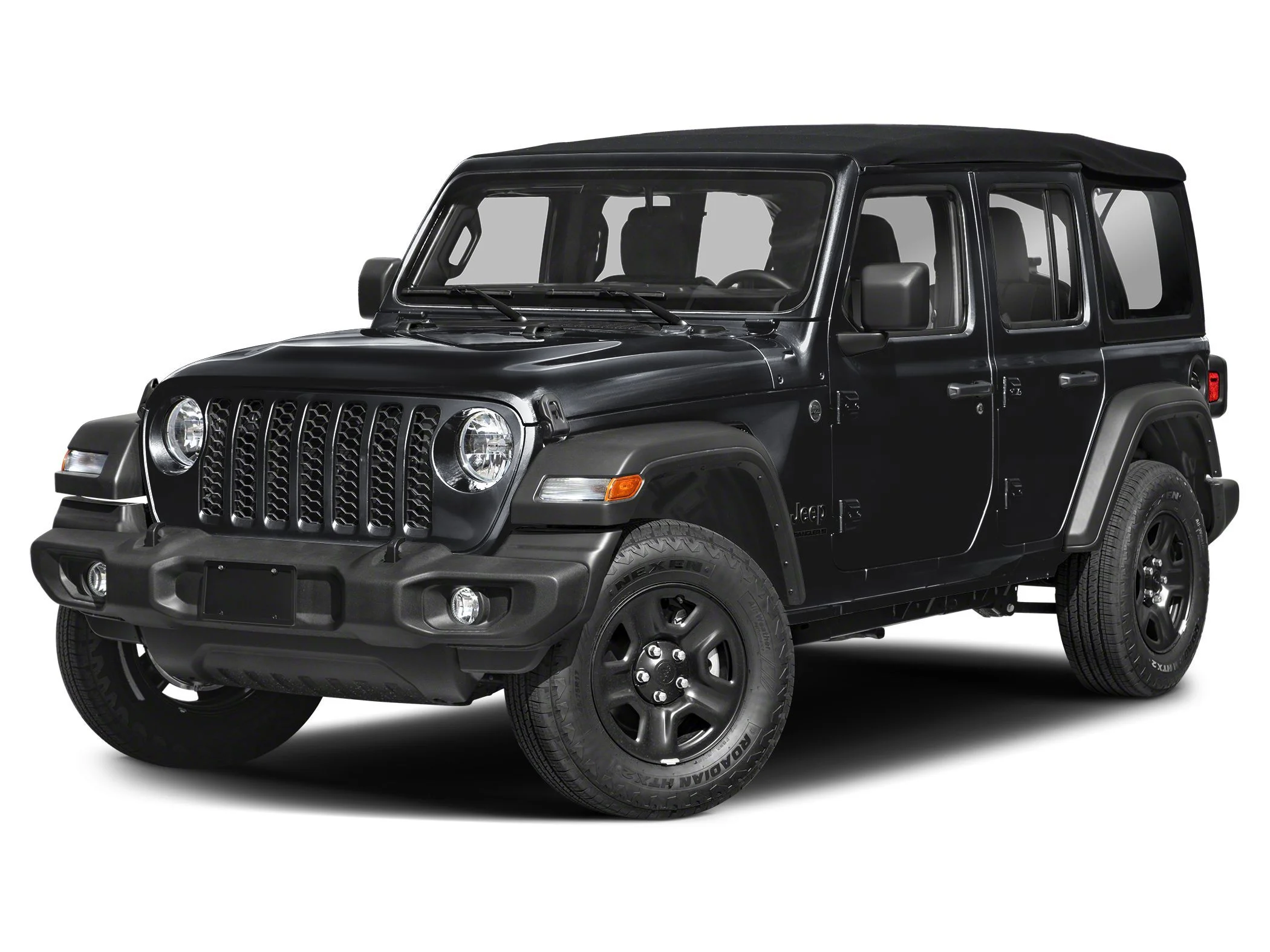 New 2026 Black Clear-Coat  Paint Jeep 4-DOOR SPORT image 1