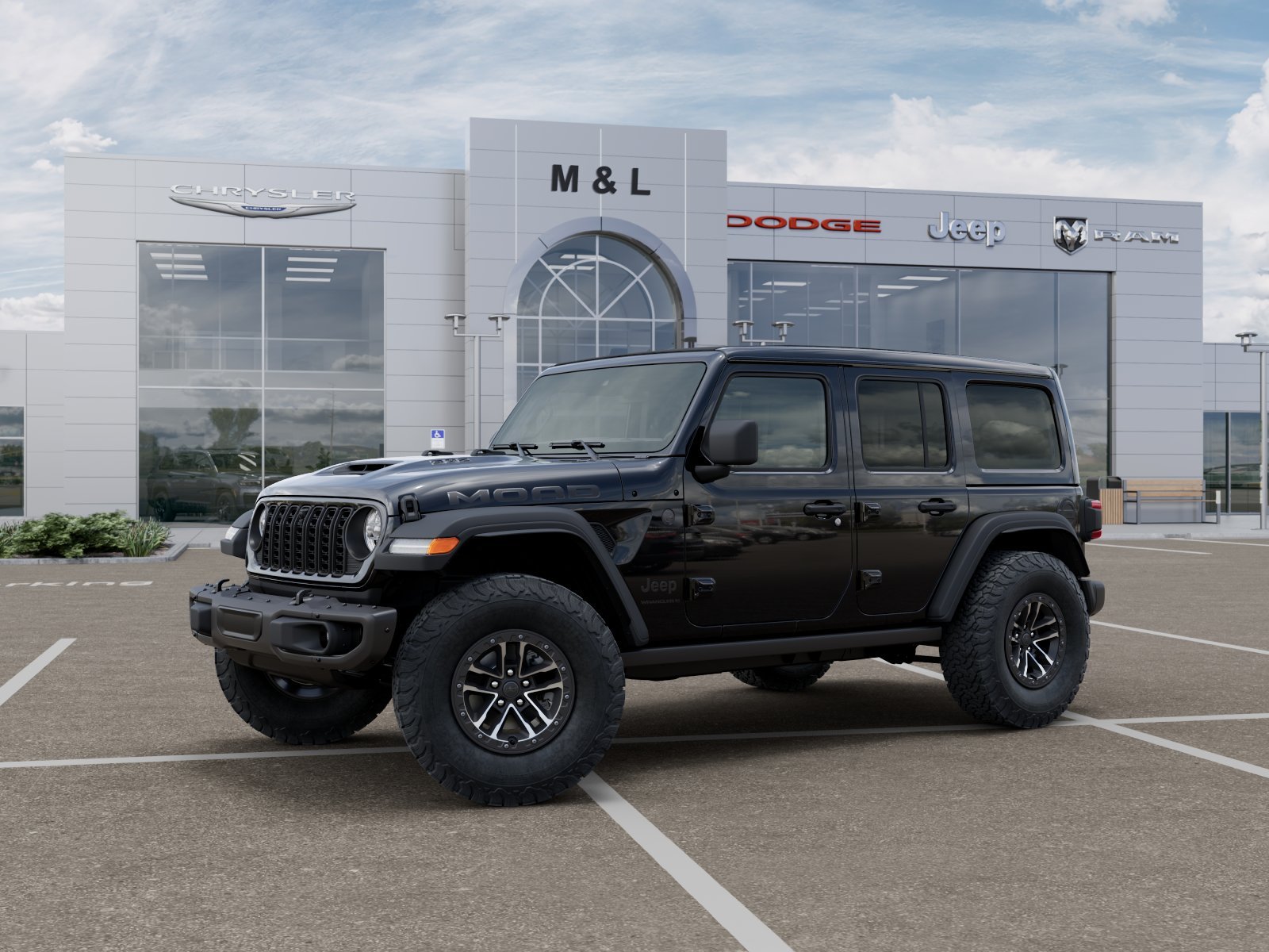 New 2026 Black Clear-Coat Exterior Paint Jeep Rubicon 392 image 55