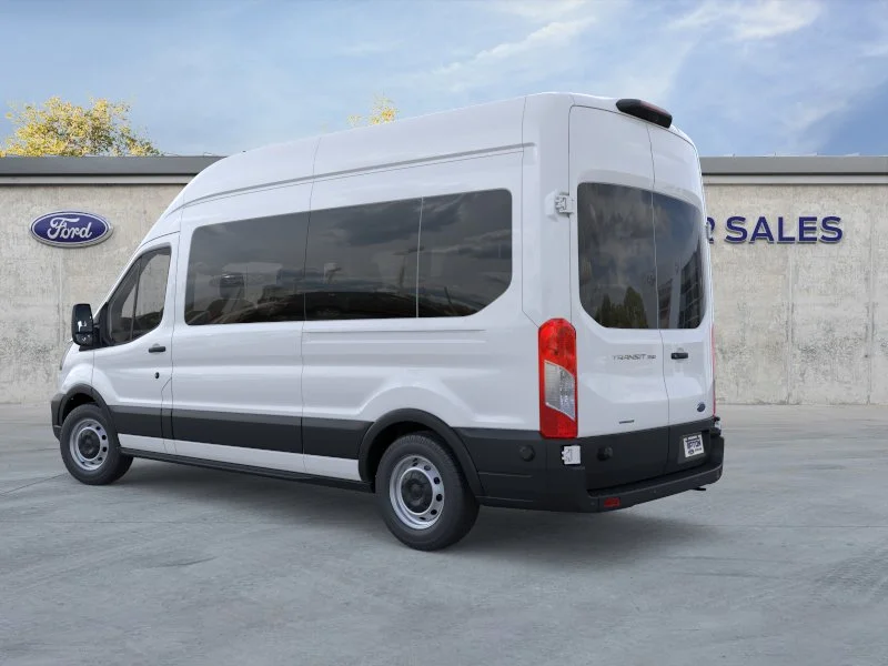 New 2025 Oxford White Ford Passenger Van XL image 4