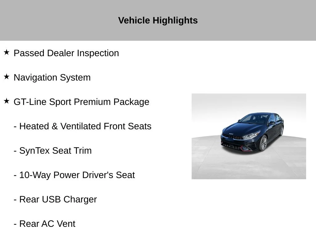 Certified Used 2023 Black Kia GT-Line image 14