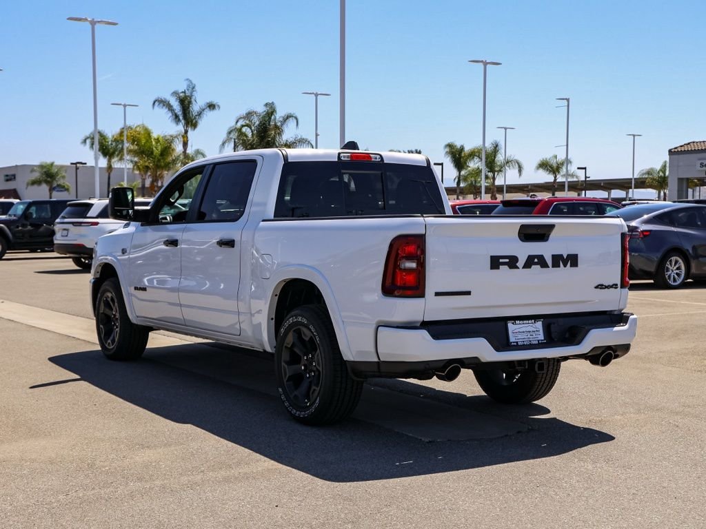 New 2026 Bright White Clear-Coat Exterior Paint RAM Big Horn Night Edition image 5