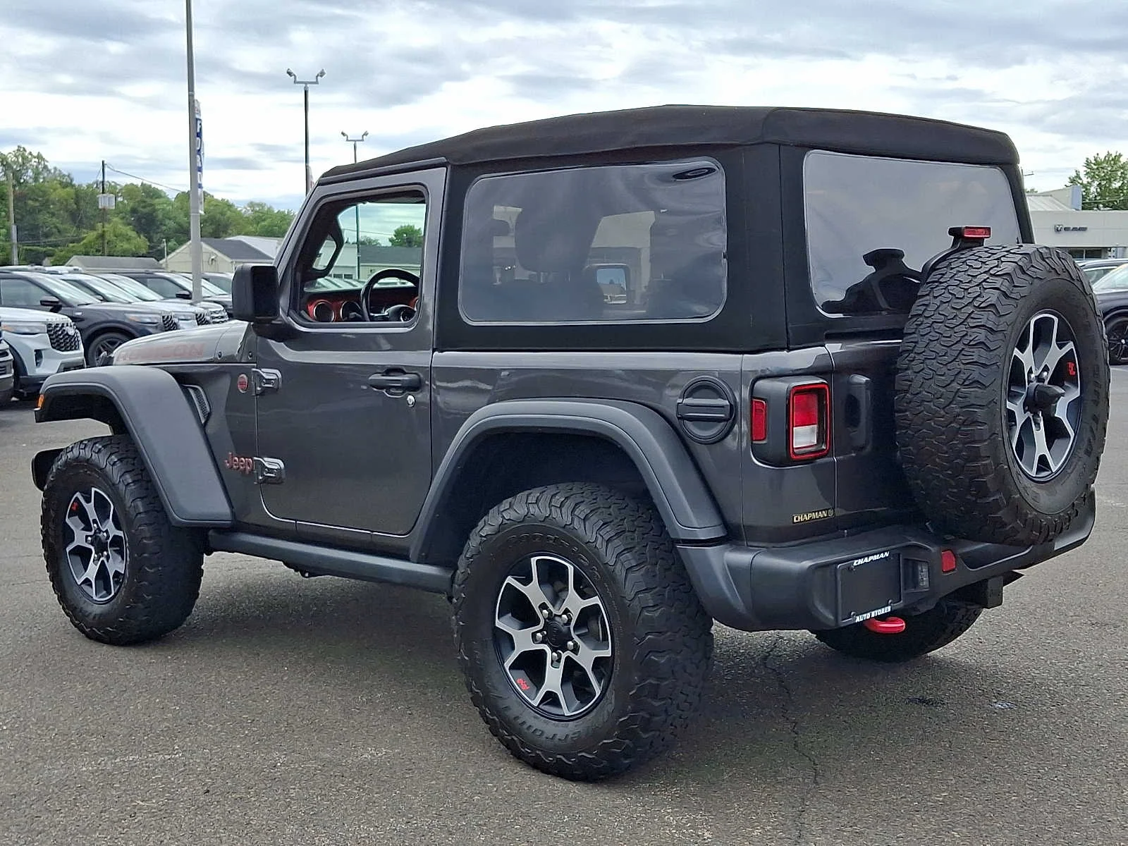 Used 2021 Granite Crystal Metallic Clearcoat Jeep Rubicon image 4