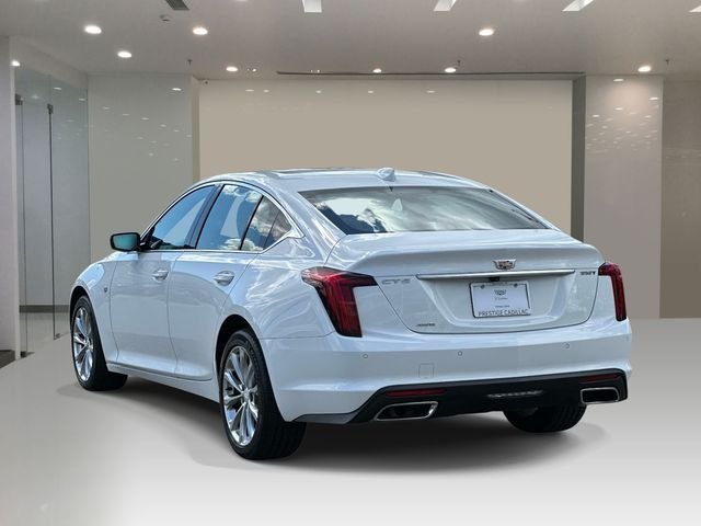 Used 2022 White Cadillac Premium Luxury image 3