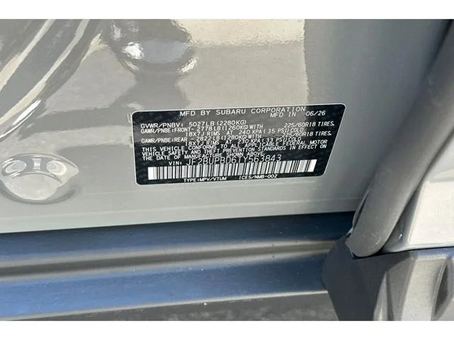 New 2026 RIVER ROCK PEARL Subaru Premium image 52