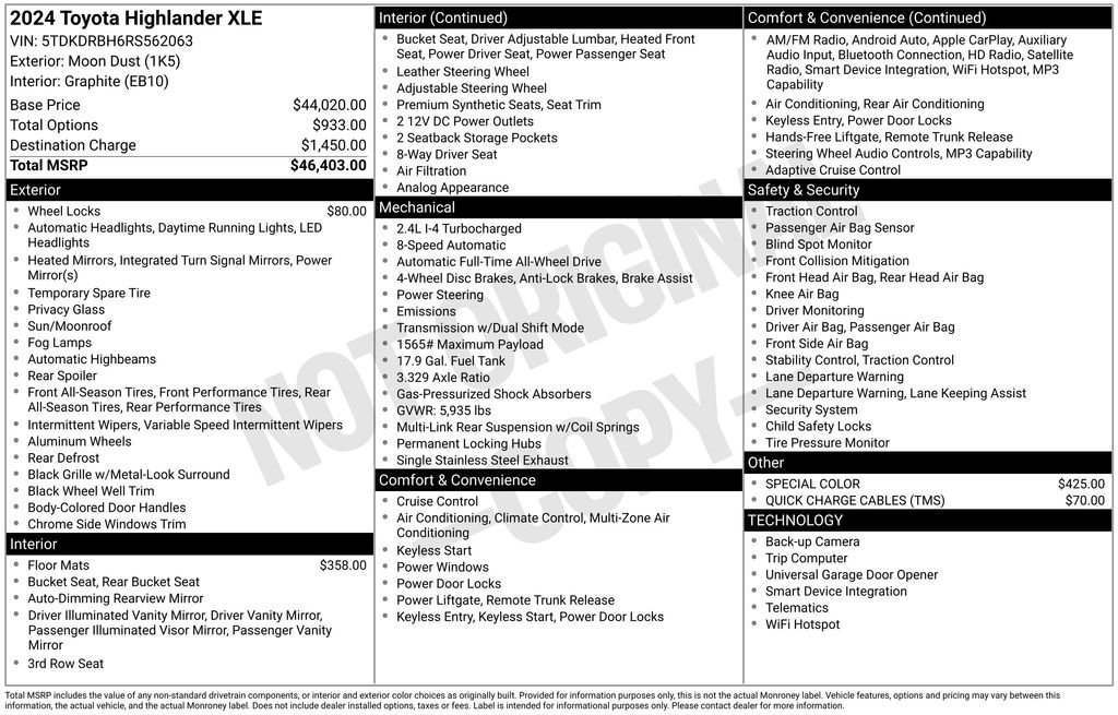 Used 2024  Toyota XLE image 30