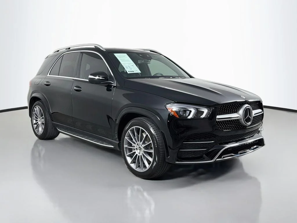 Used 2022 Black Mercedes-Benz GLE 450 image 3