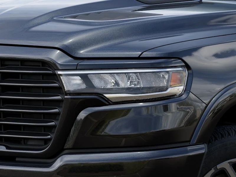 New 2026 Diamond Black Crystal Pearl-Coat Exterior Paint RAM Laramie image 10