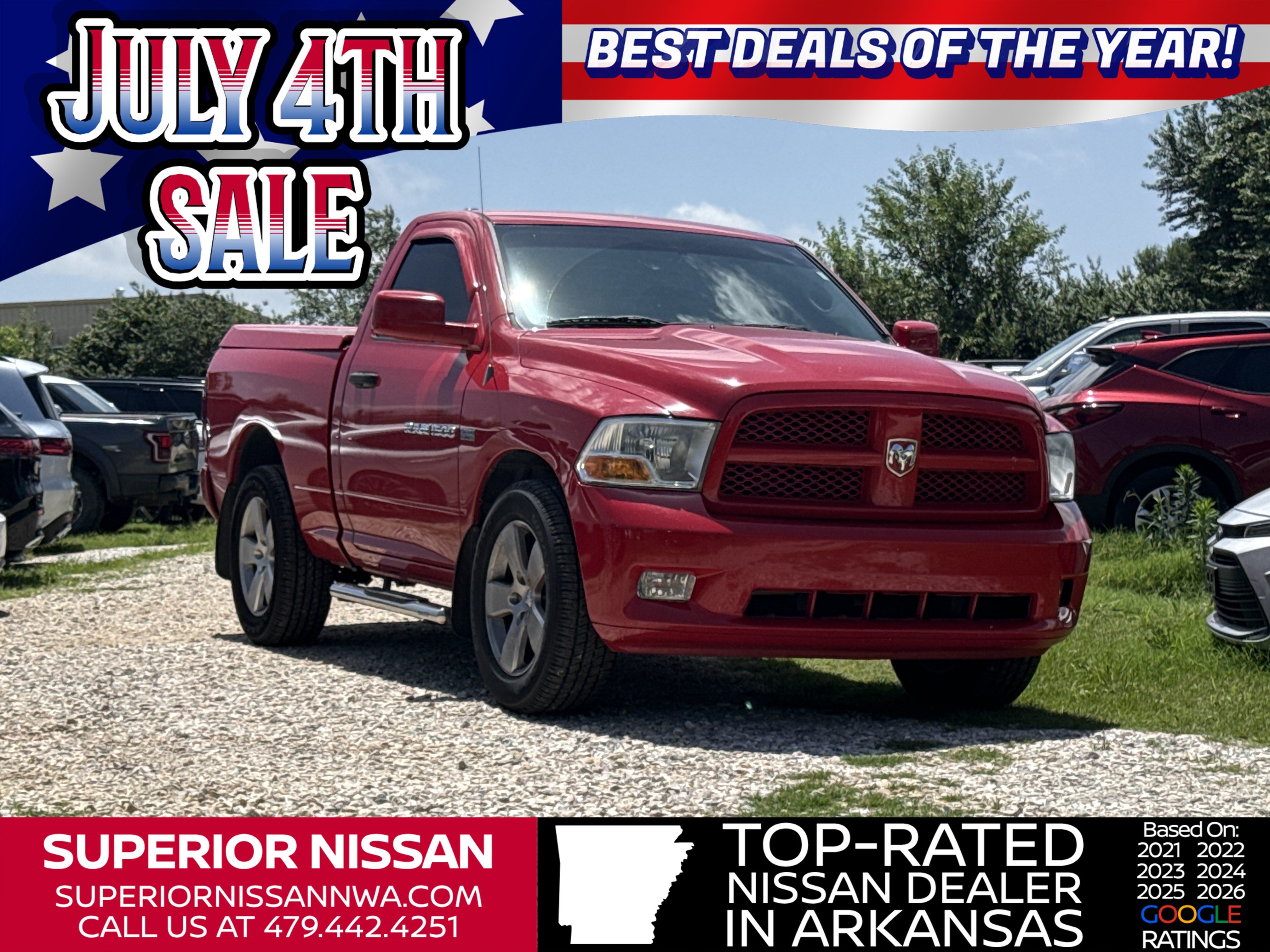 Used 2012 Flame Red Ram Express image 1
