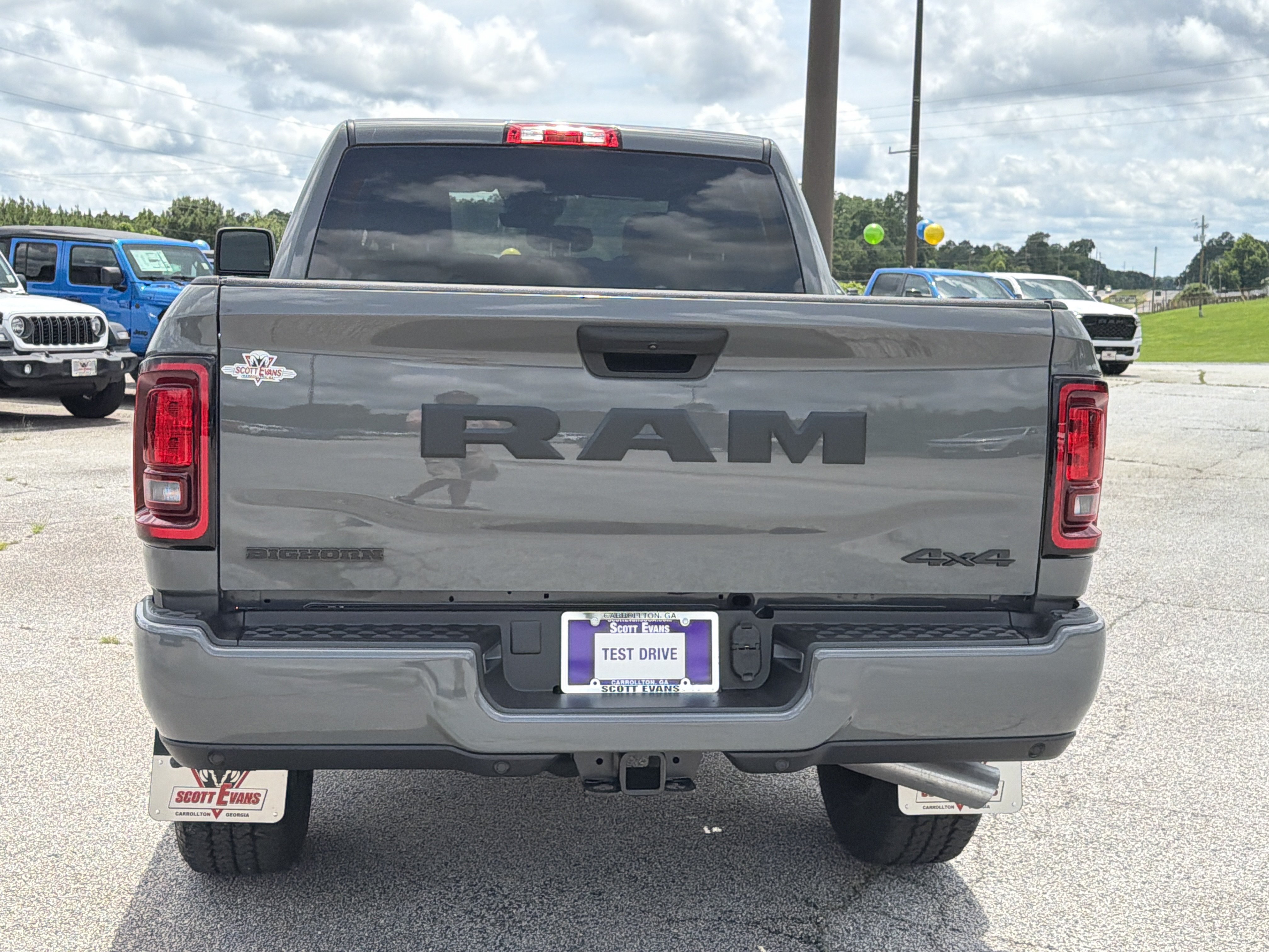 New 2026 Ceramic Gray Clear-Coat Exterior Paint RAM Big Horn image 7
