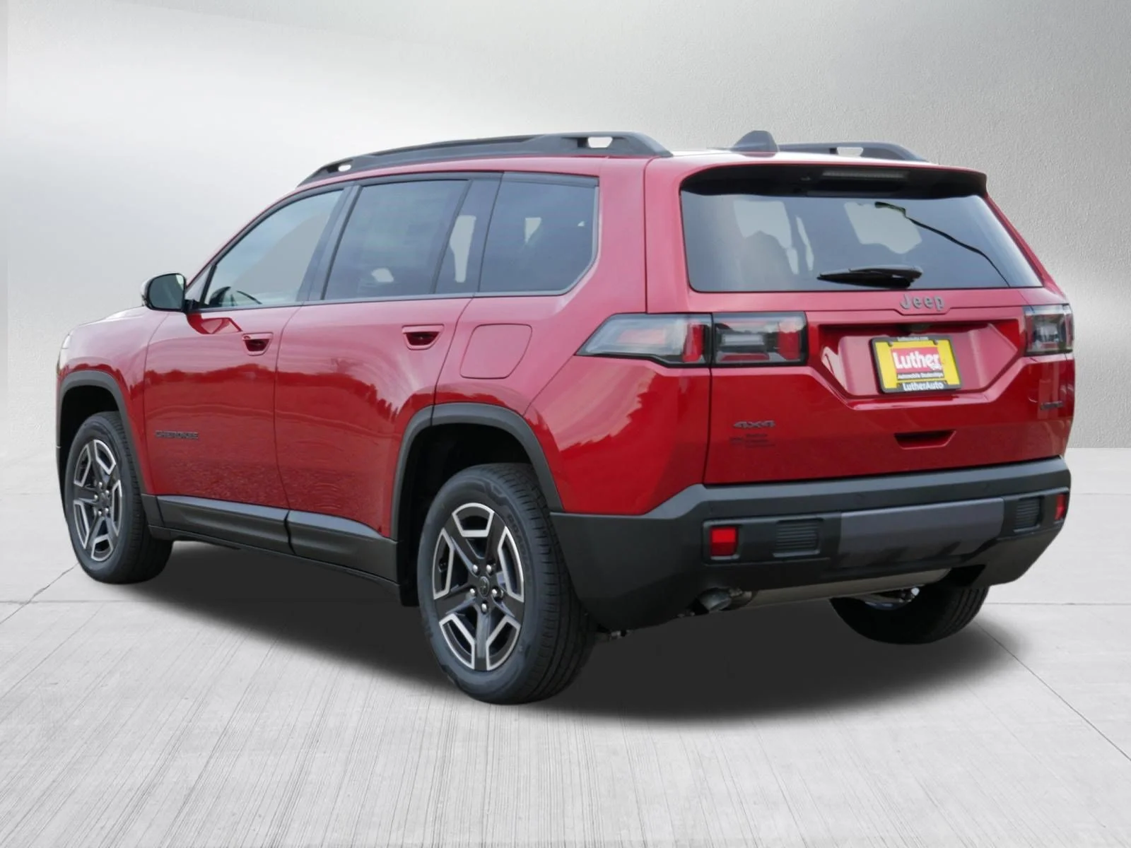 New 2026 Red Hot Pearl-Coat Exterior Paint Jeep Limited image 3