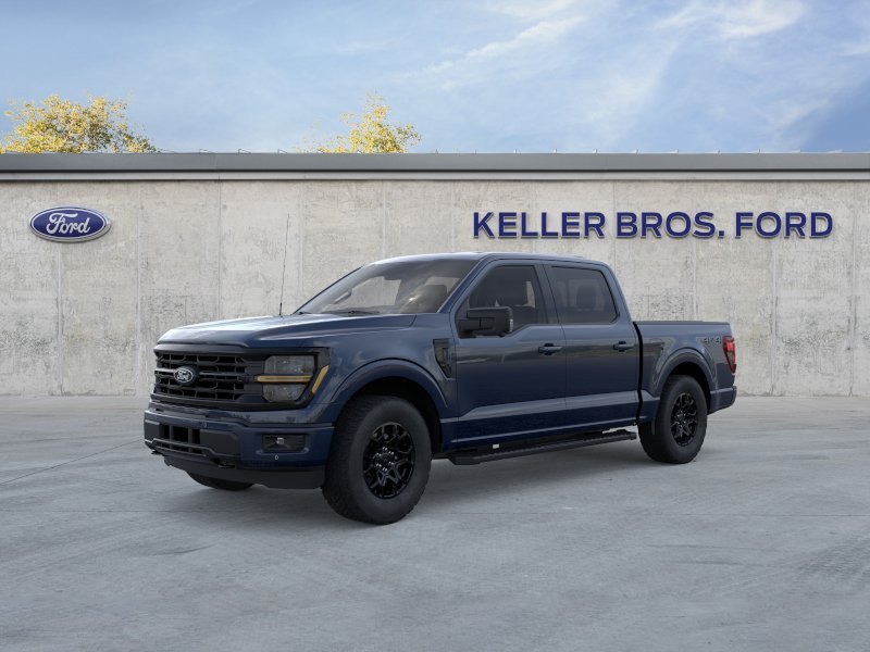 New 2026 Antimatter Blue Metallic Ford XLT image 2