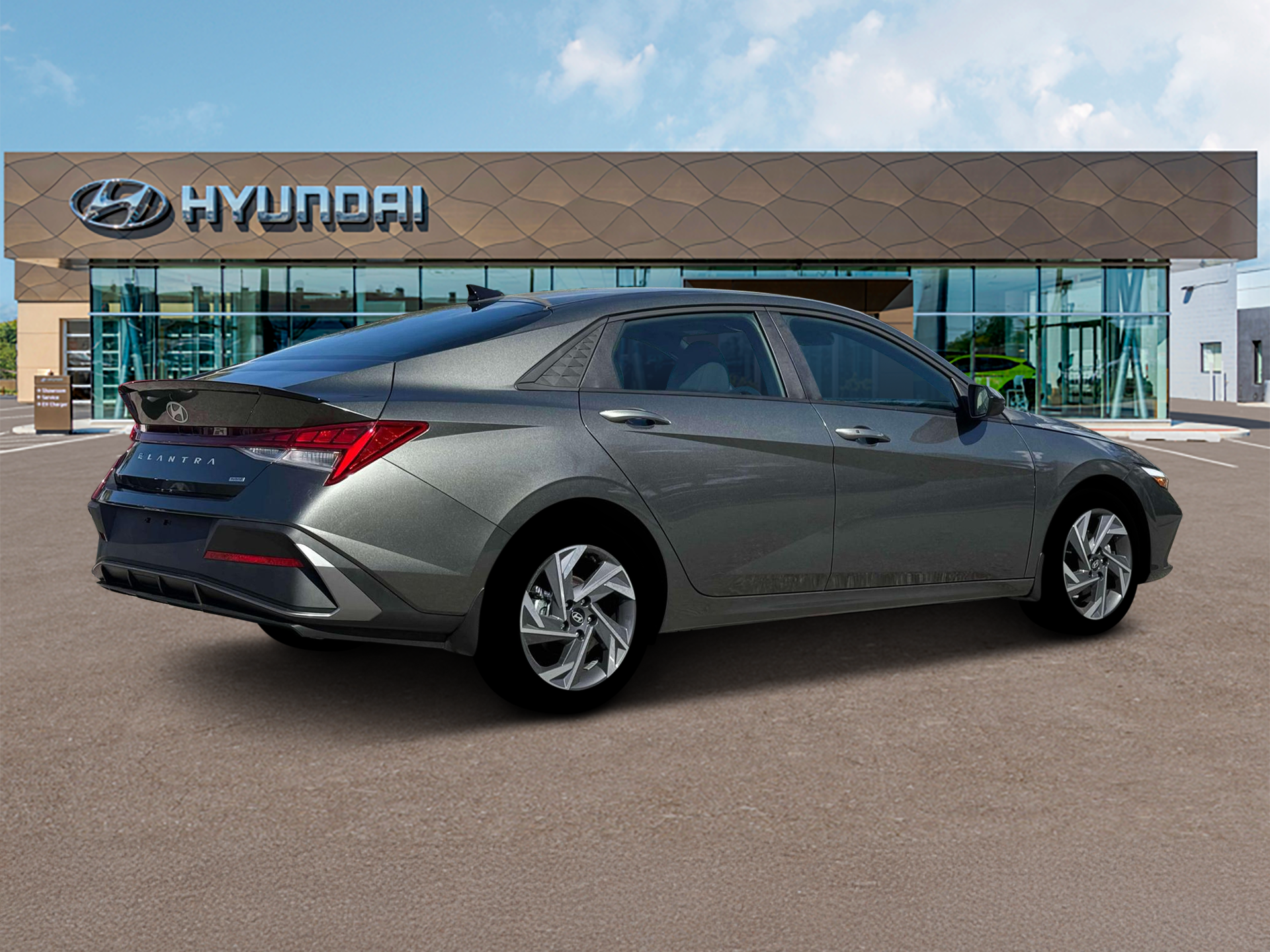 New 2025 Gray Hyundai SEL Sport image 8