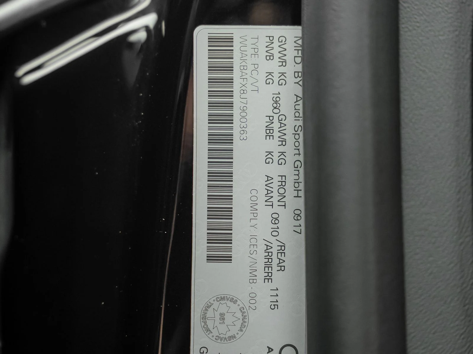Used 2018 Black Audi 5.2 Plus image 63