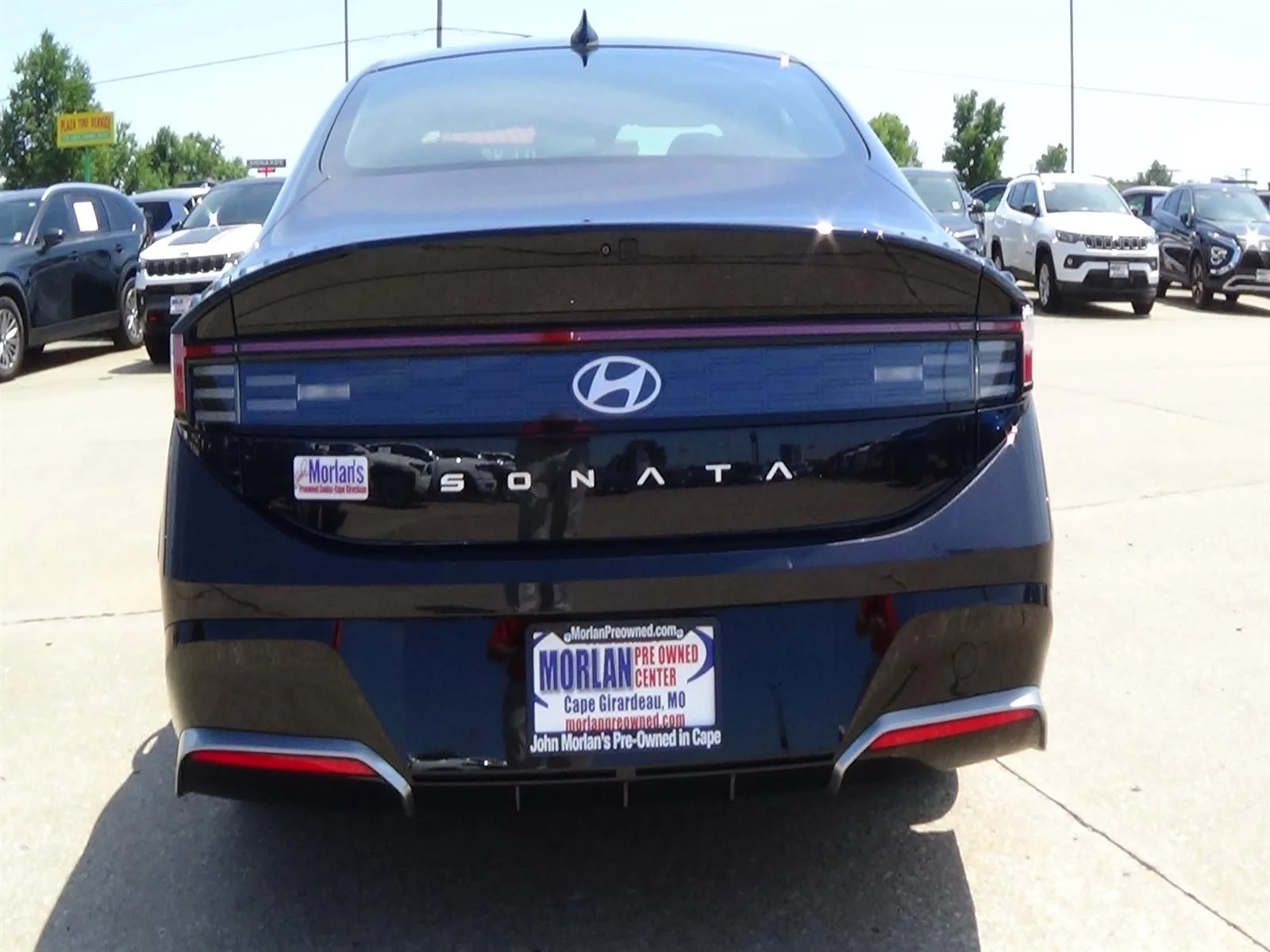 Used 2025 Carbon Blue Pearl (xb9) Hyundai SEL image 7