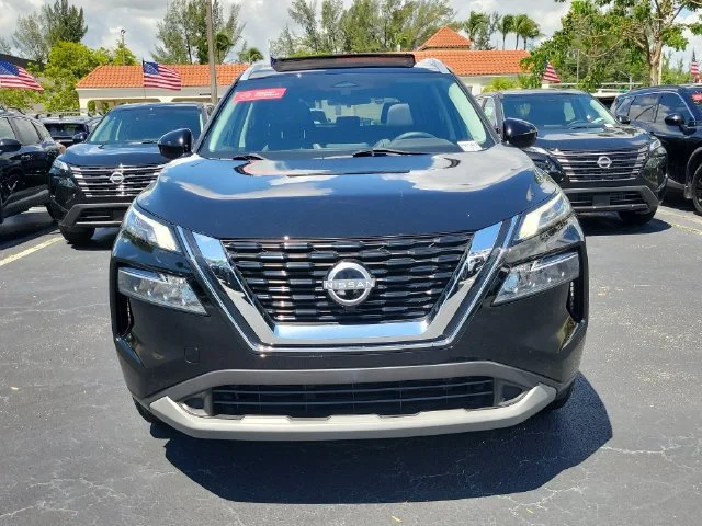 Certified Used 2023 Black Nissan SV image 2