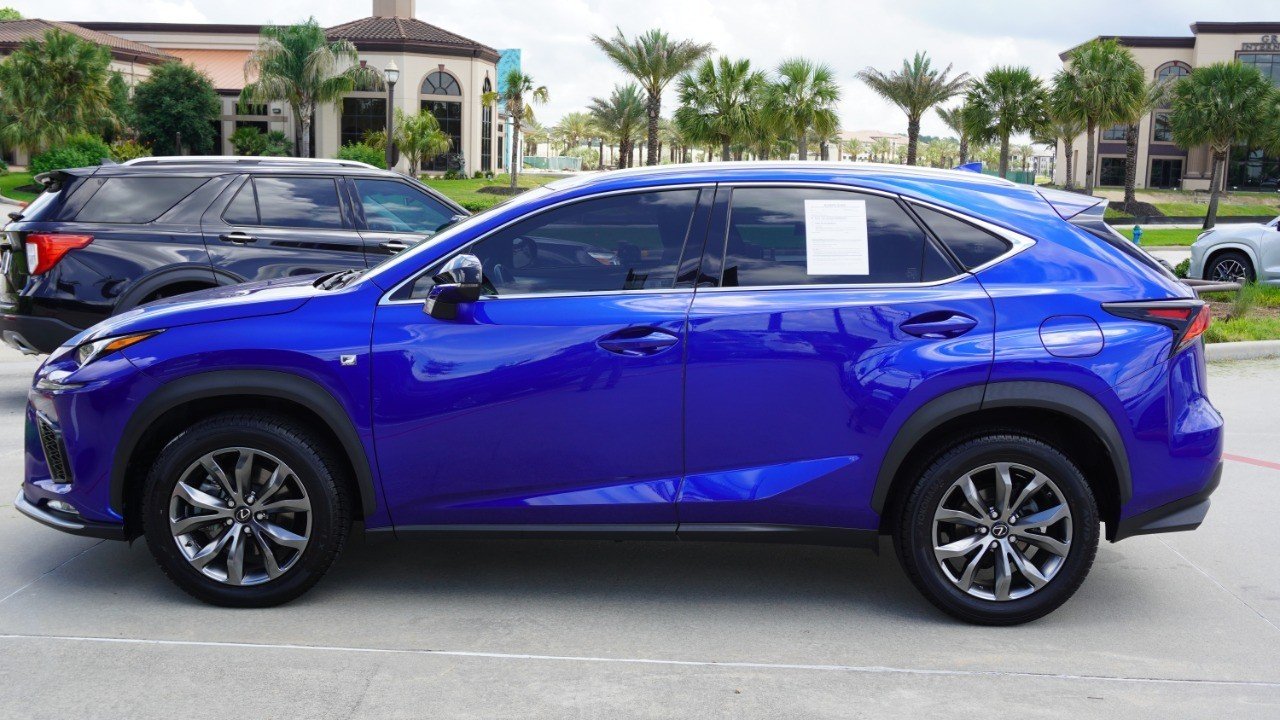 Certified Used 2021 HEAT BLUE CONTRAST LAYERI Lexus NX 300 F SPORT image 5