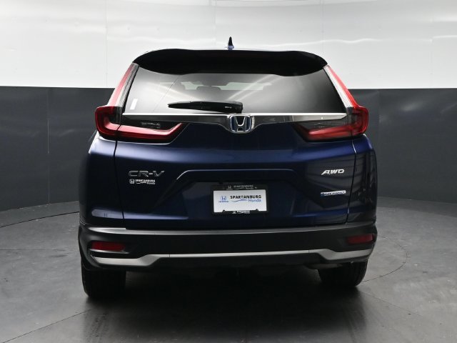 Certified Used 2021 Obsidian Blue Pearl Honda HYBRID EX image 6