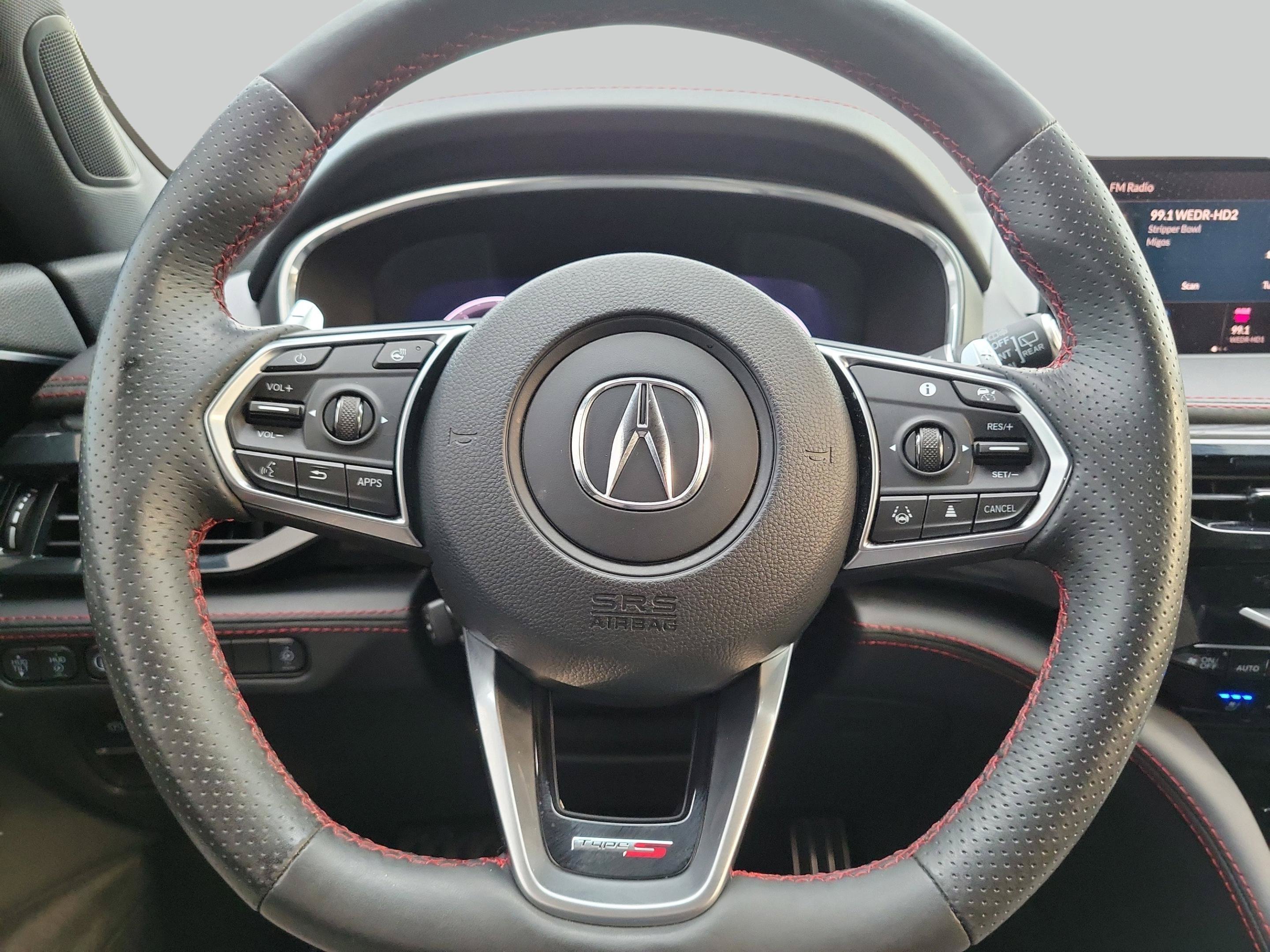 Used 2024 Platinum White Pearl Acura SH-AWD TYPE S ADV image 73