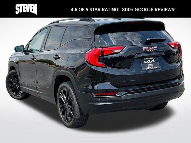 Used 2021 Black GMC SLT image 4
