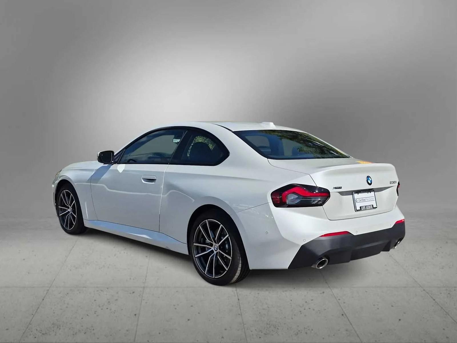 Certified Used 2025 Mineral White Metallic BMW 230i xDrive image 6