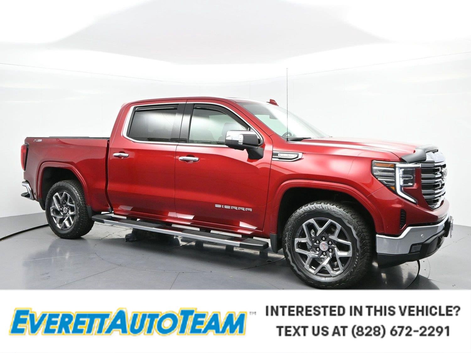 Used 2026 Volcanic Red Tintcoat GMC SLT image 1