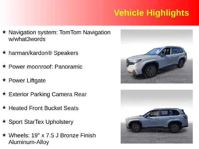 Used 2025 Beige Subaru Sport image 3