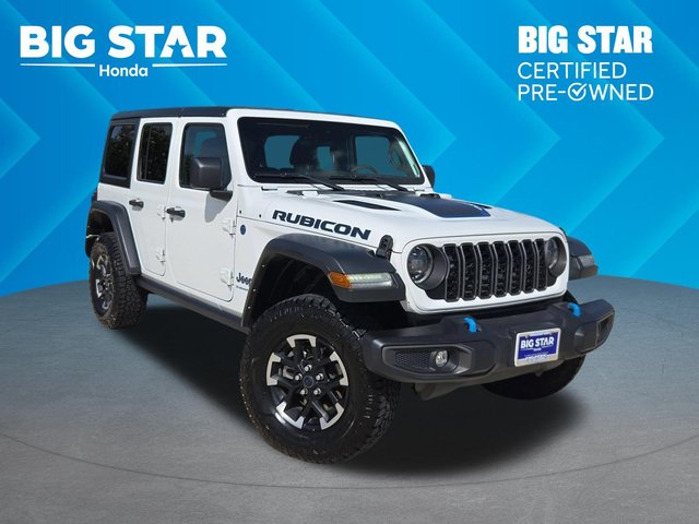 Big Star Certified Pre-Owned 2024 Jeep Wrangler 4xe Rubicon 4WD Convertible