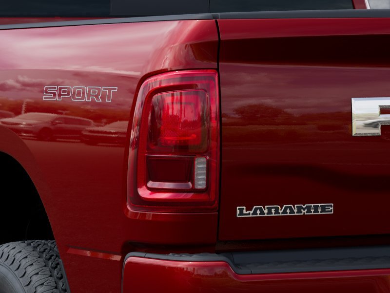 New 2026 Molten Red Pearl-Coat Exterior Paint RAM LARAMIE image 5