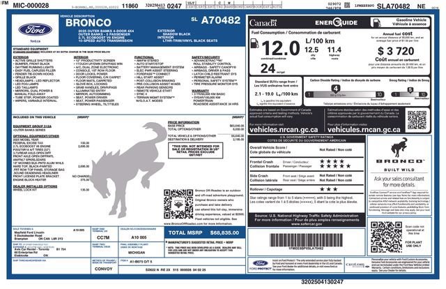 Used 2025  Ford Outer Banks image 1