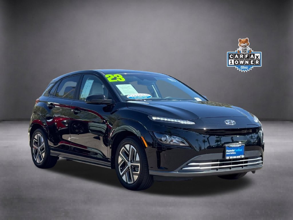 Certified 2023 Hyundai Kona EV SEL with VIN KM8K33AG3PU171112 for sale in Moreno Valley, CA